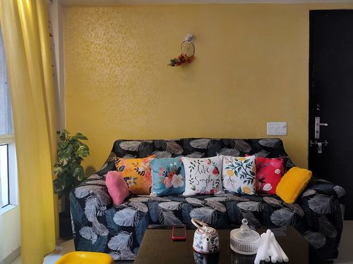 Customer photo review of Elastic Couch Cover