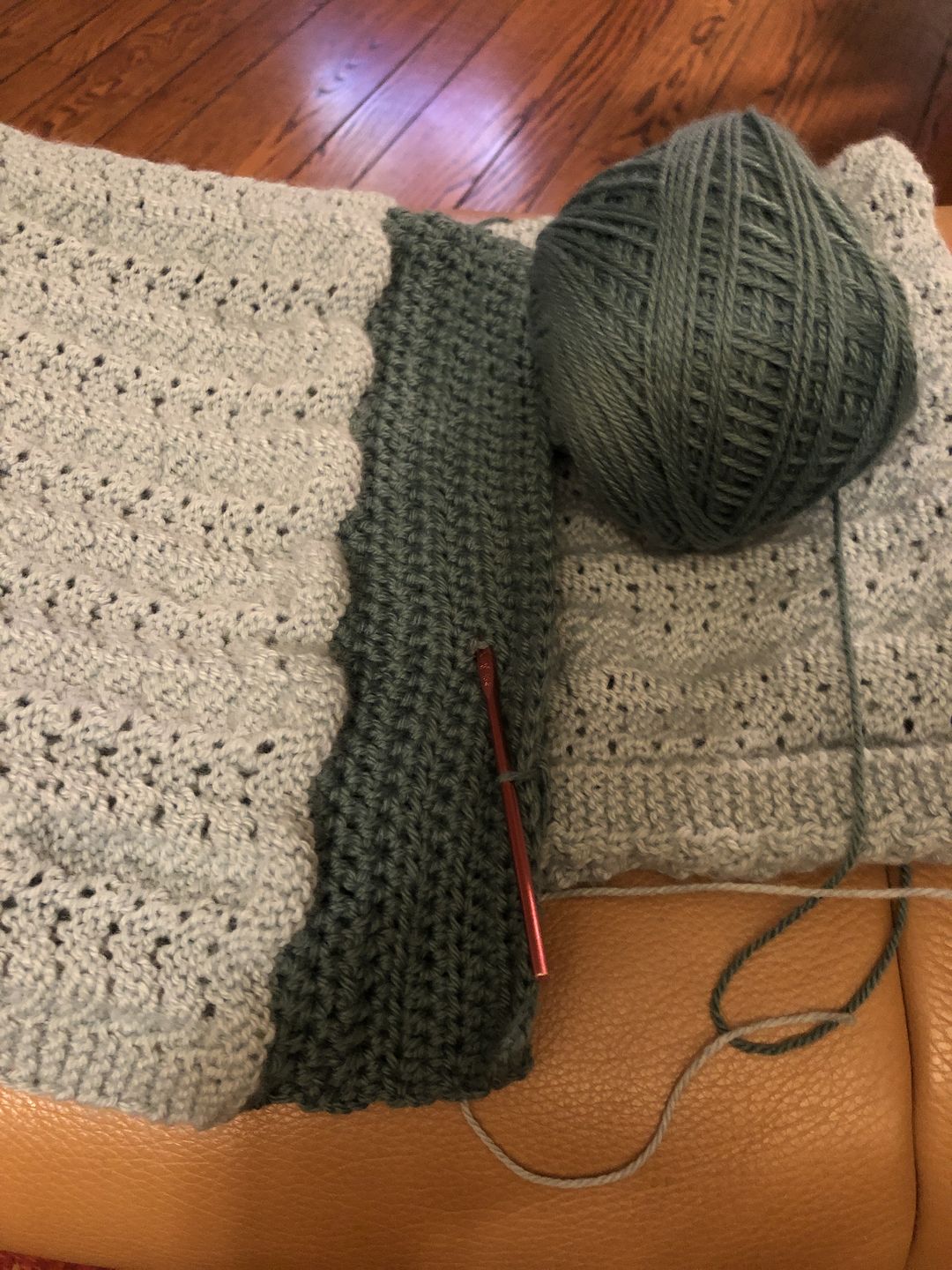 Customer photo review of Berroco Vintage DK Acrylic Wool Blend Knitting Yarn