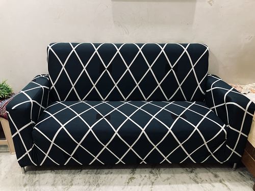 Customer photo review of Elastic Couch Cover