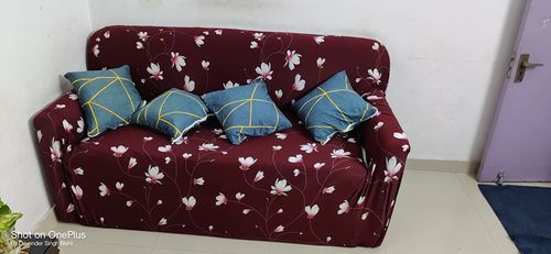 Customer photo review of Elastic Couch Cover