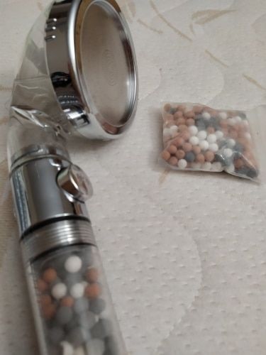 Customer photo review of Filtered Strong Showerheads