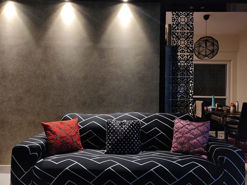 Customer photo review of Elastic Couch Cover