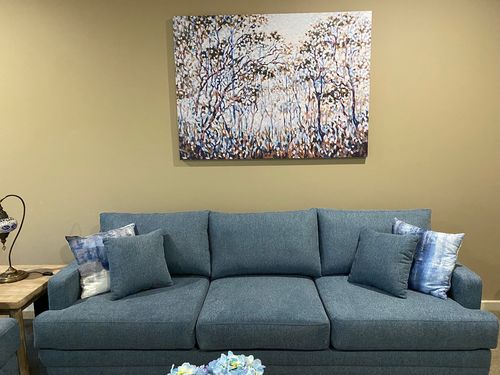 Customer photo review of Bush Song -  Original Abstract Australian Bush Nature Painting Stretched Canvas Wall Art Print