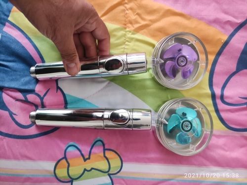 Customer photo review of Filtered Strong Showerheads