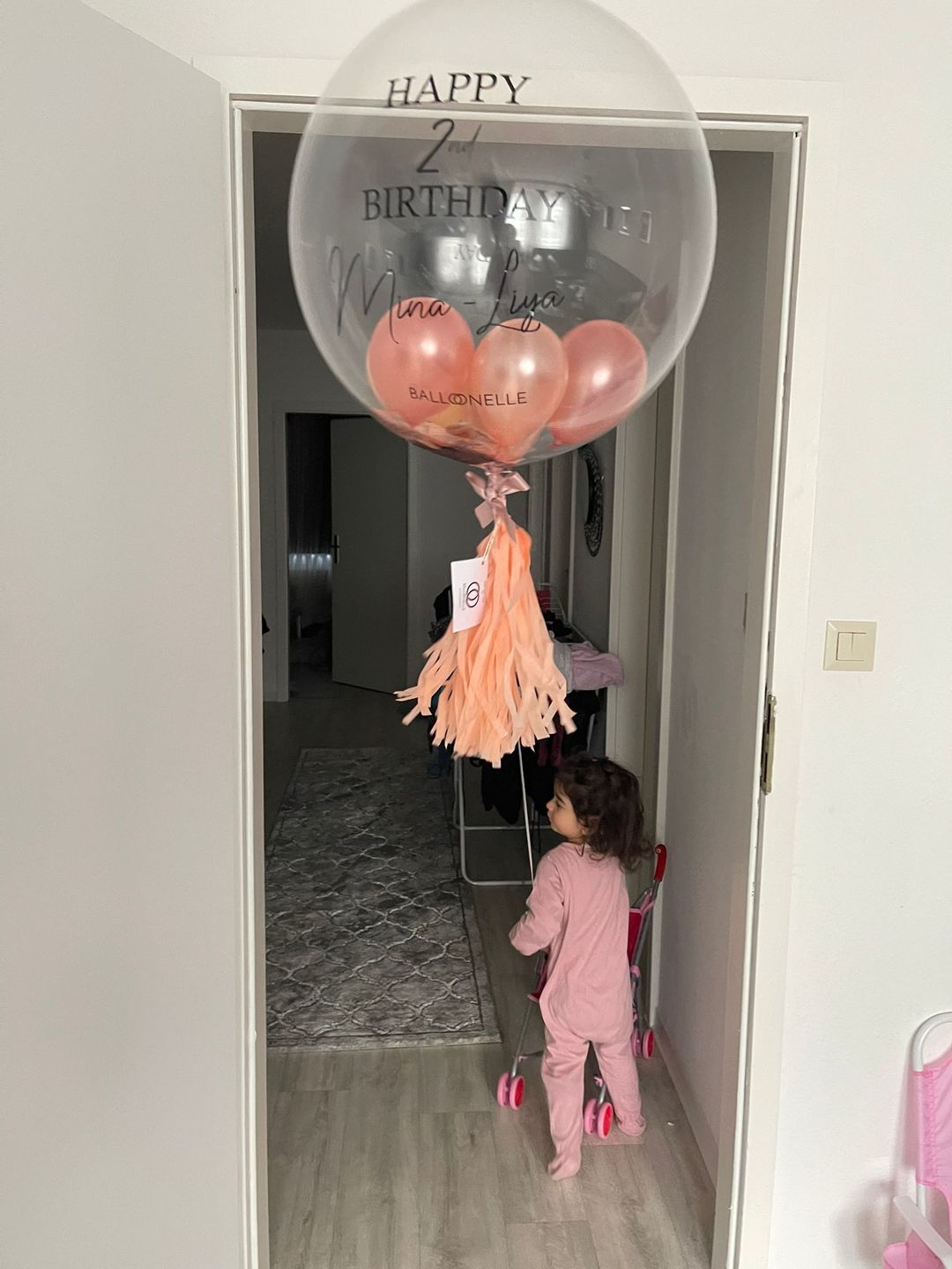Customer photo review of Nude Designer Ballon