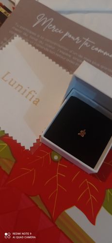 Customer photo review of Les piercings Winnie - en doré