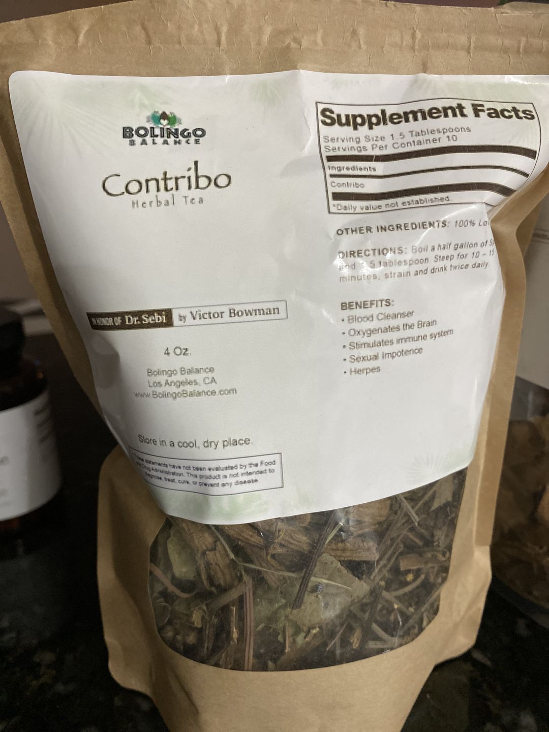 Customer photo review of Contribo