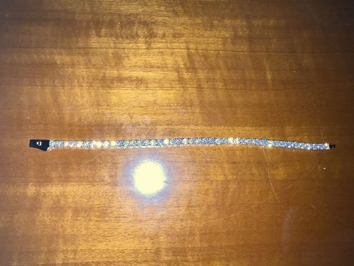 Customer photo review of TENNISBOY. - 3MM WHITE GOLD