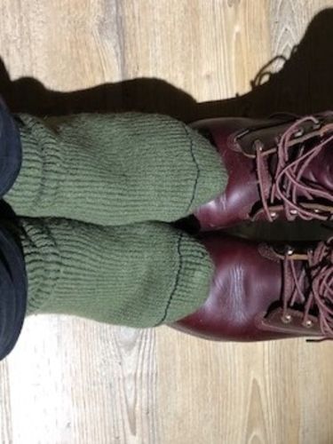 Customer photo review of J.B. Field's Icelandic "40 Below Arctic Trail" Wool Thermal Sock