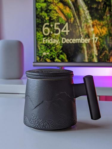 Customer photo review of Mountain Coffee & Tea Mug