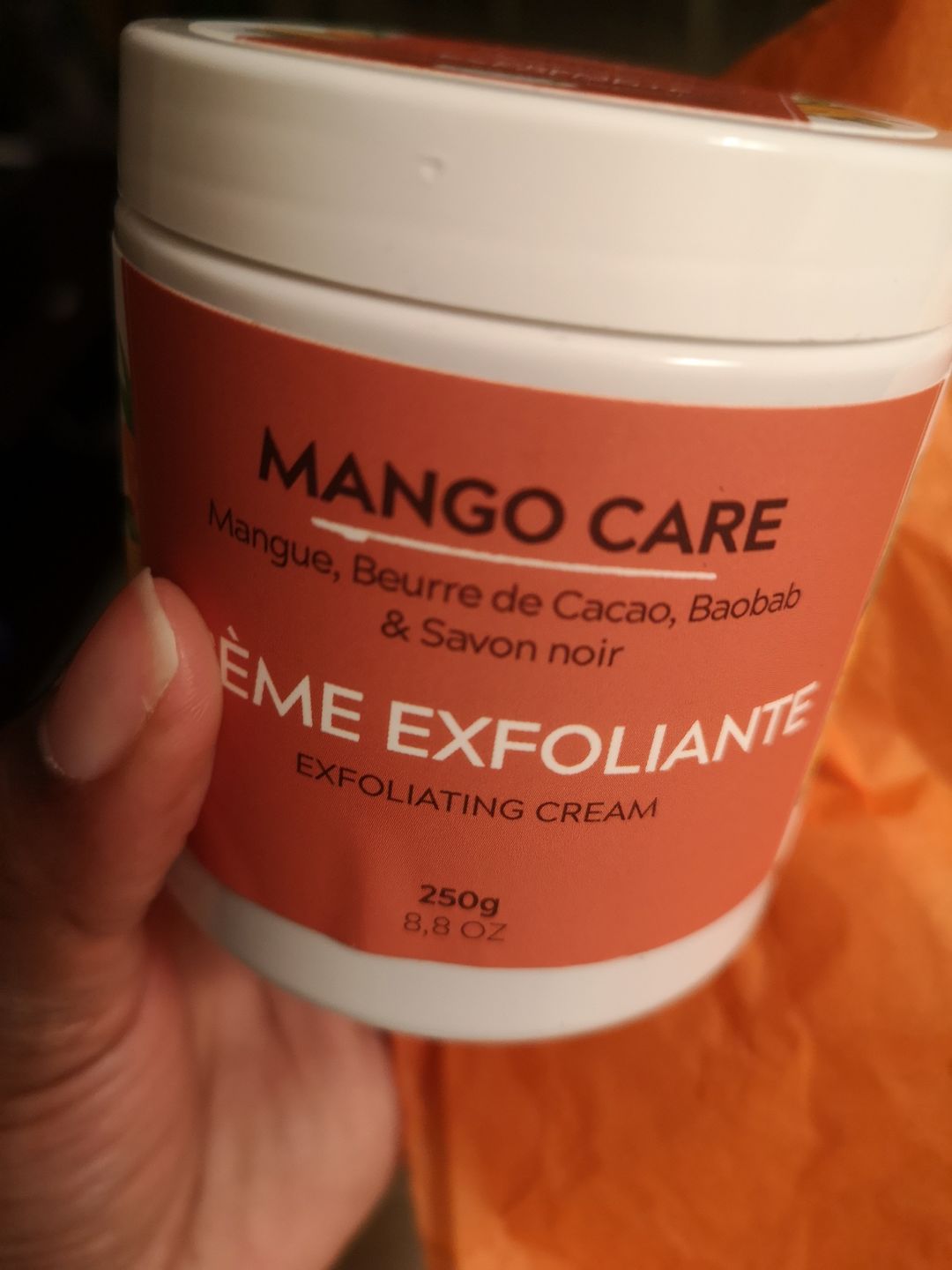 Customer photo review of Crème exfoliante - Gommage doux