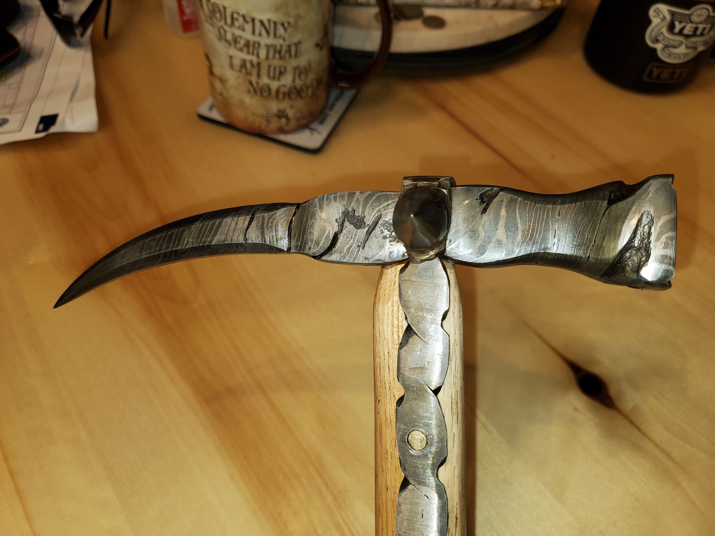 Customer photo review of Knife Polishing Kit