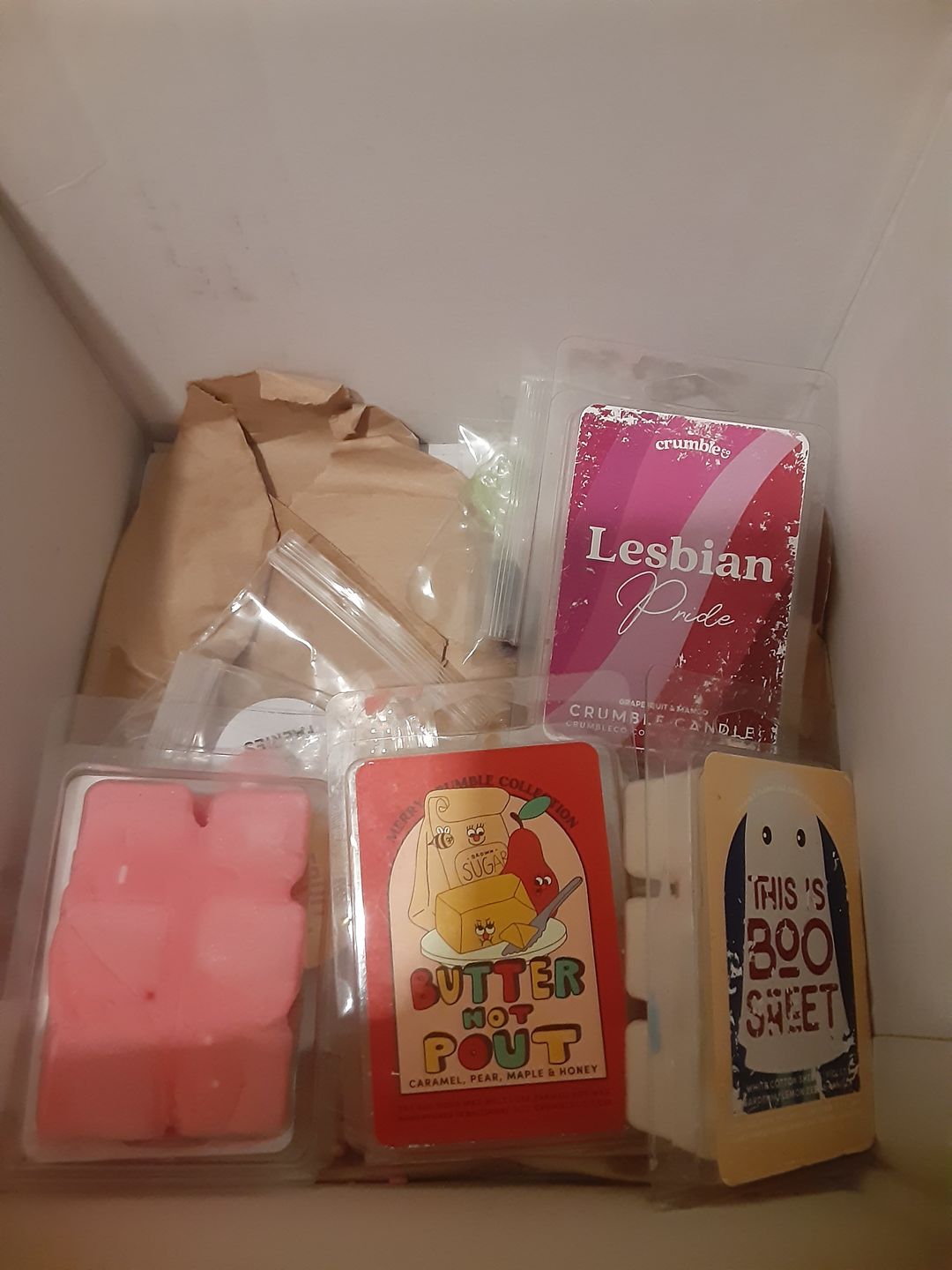 Customer photo review of Mystery Melt Bundle(5 bars)!