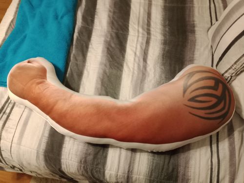 Customer photo review of Create A Custom Object Pillow