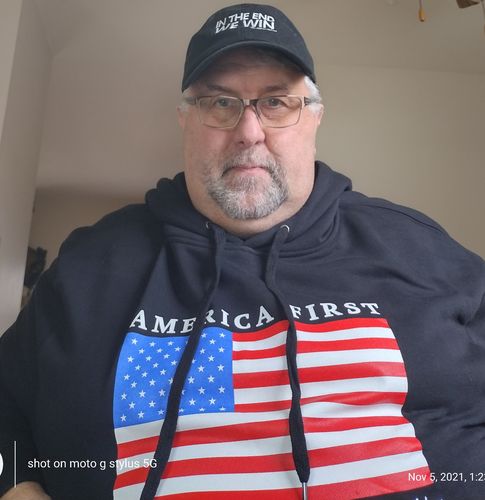Customer photo review of One Nation Under God Hoodie