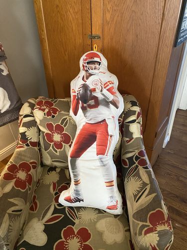 Customer photo review of Create A Custom Full Body Shaped Pillow