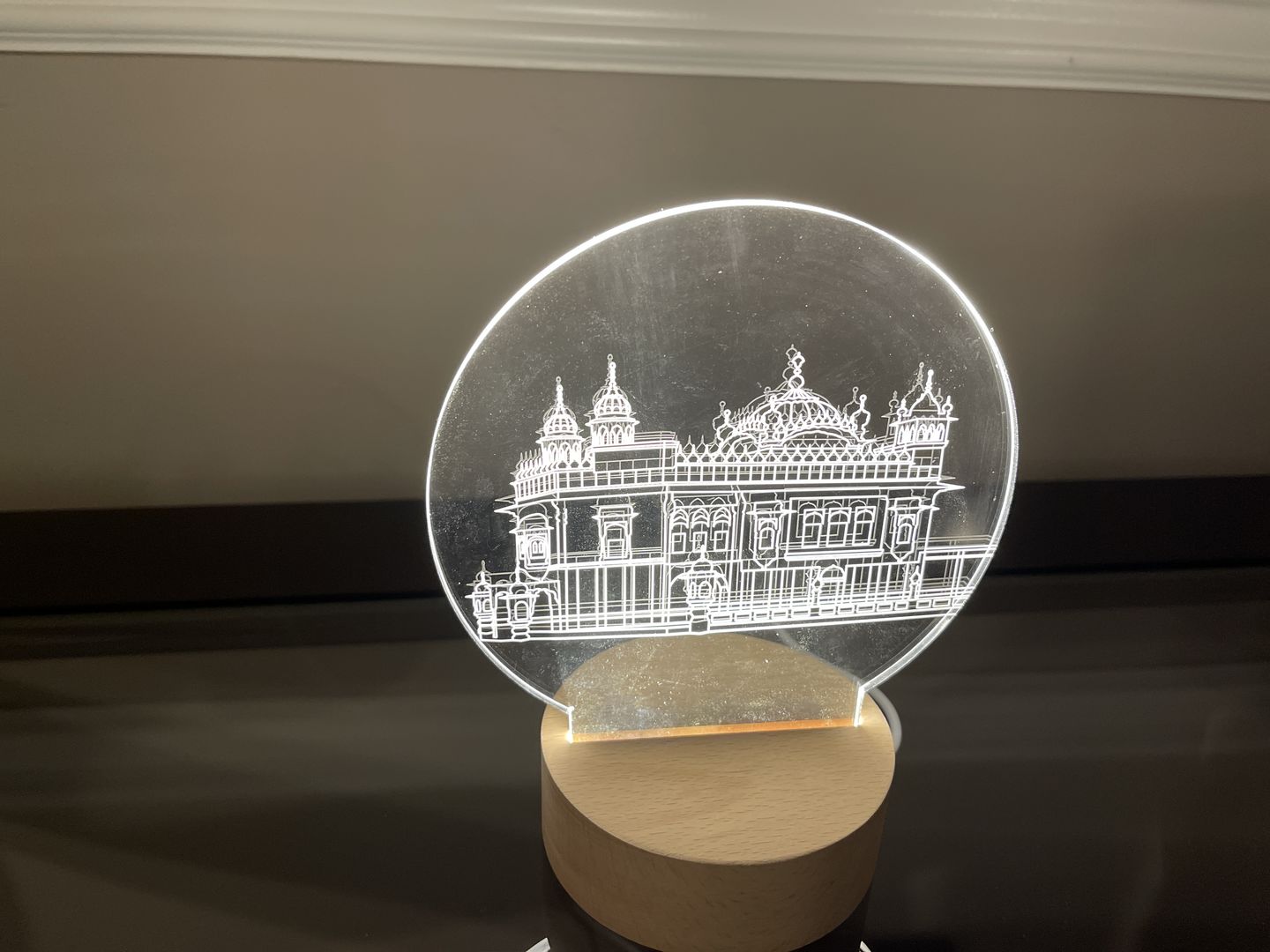 Customer photo review of Golden Temple Lamp