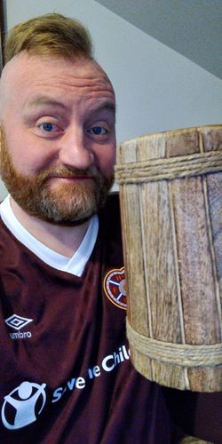 Customer photo review of Wood Bound Tankard