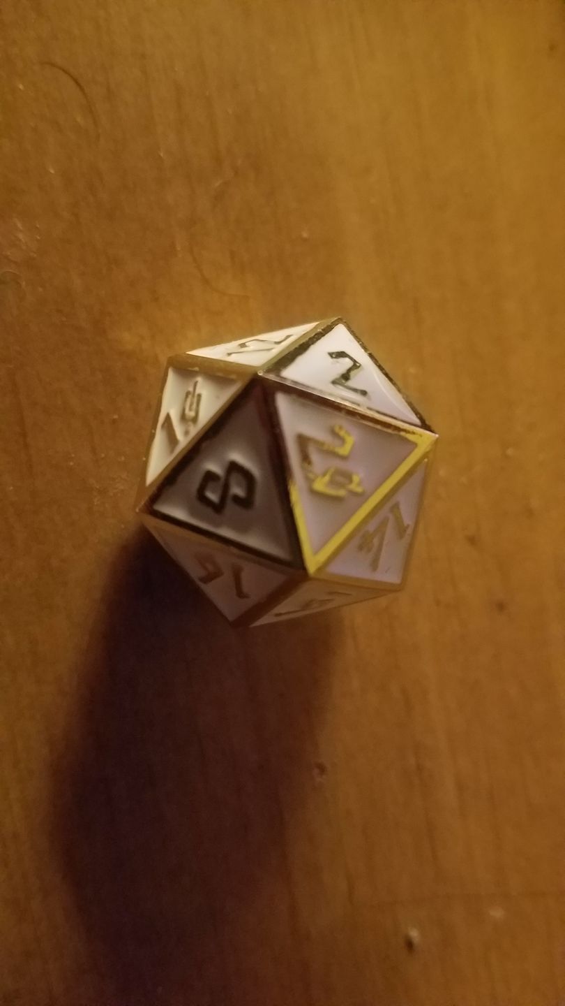 Customer photo review of ELDER RUNES WHITE AND GOLD METAL SET