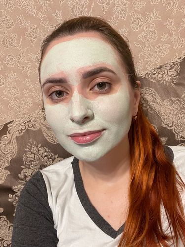 Customer photo review of Hot Sale - Green Tea Detox Purifying Sheet Mask