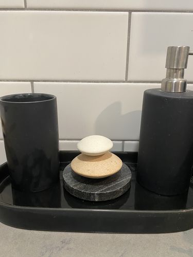 Customer photo review of Duo Pack Botanical Neroli + Lavender Oils and Stone Sets .