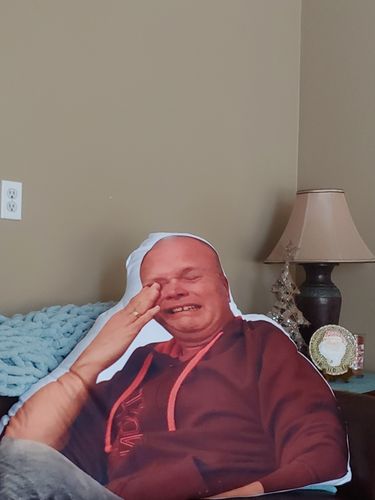 Customer photo review of Create A Custom Object Pillow