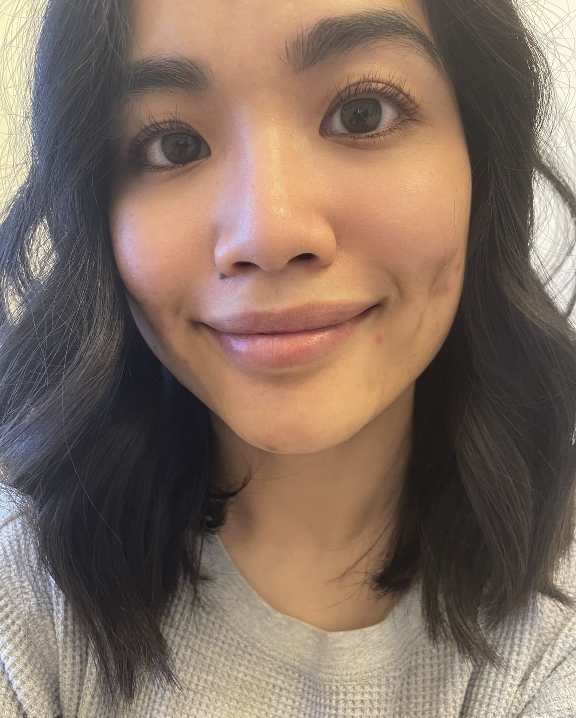 Customer photo review of The Luscious Serum