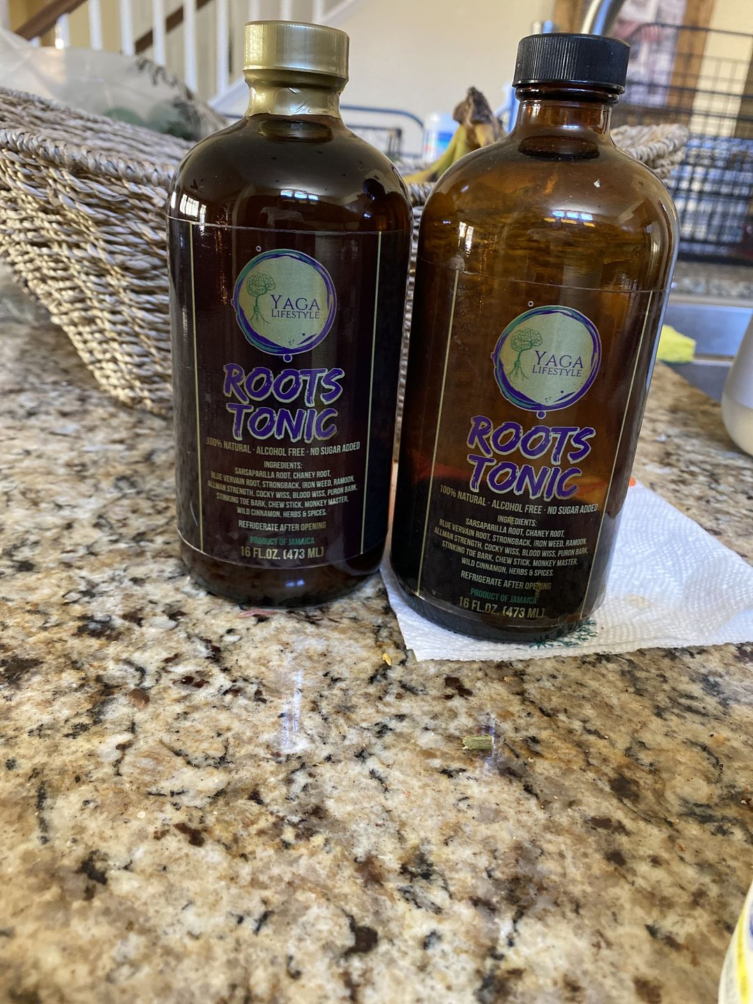 Customer photo review of Yaga Roots Tonic™
