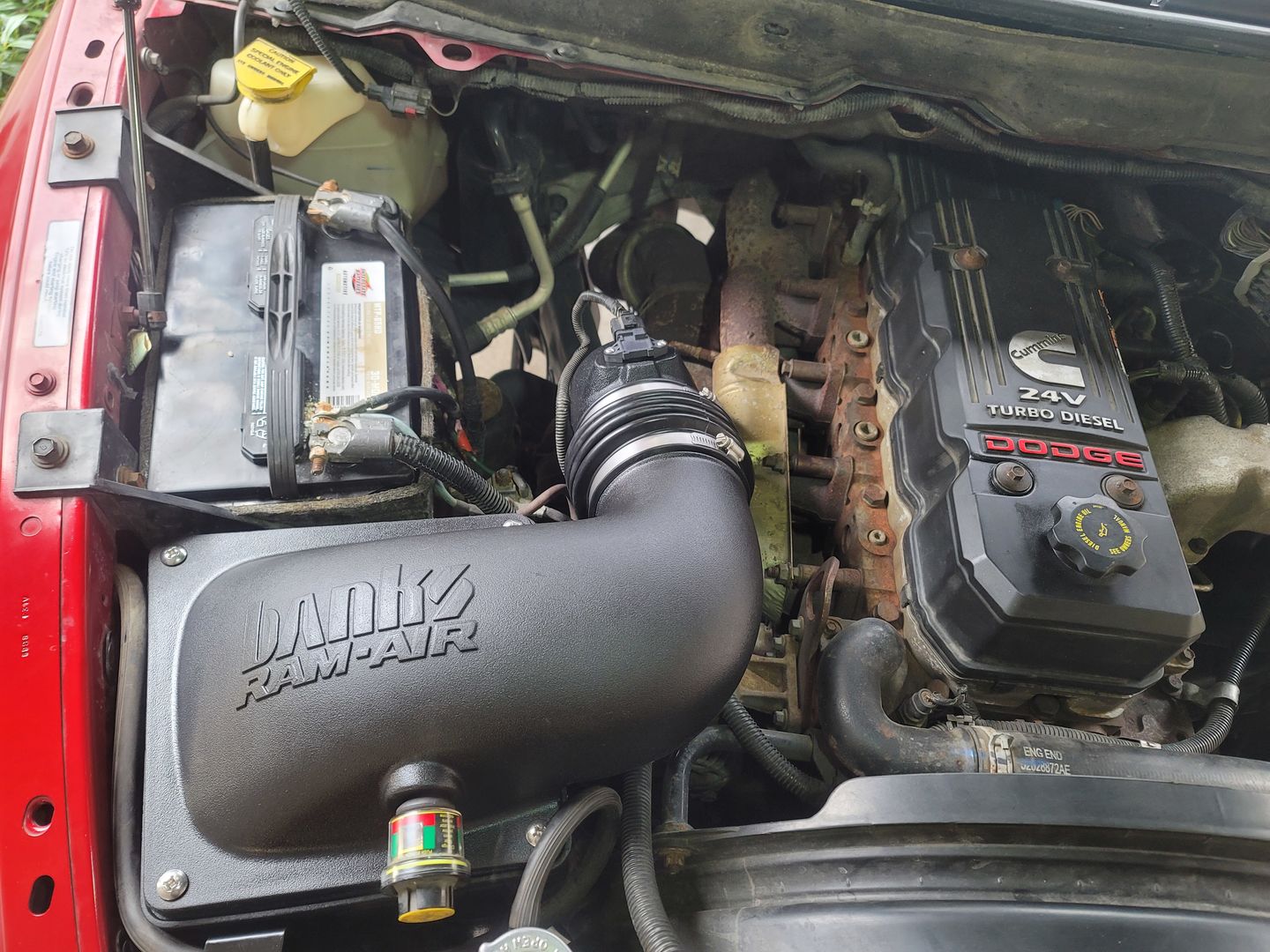 Customer photo review of 2003-2007 Cummins Cold Air Intake Kit (42145)