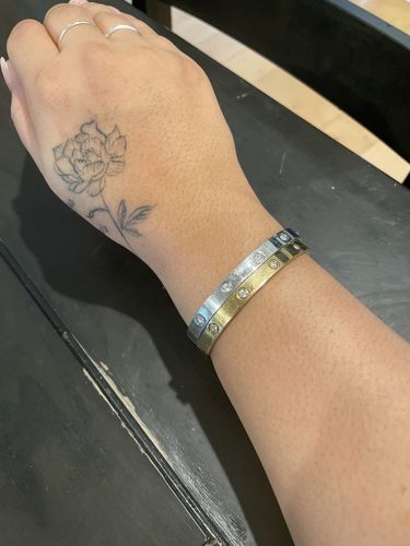 Customer photo review of Marilyn Bangle