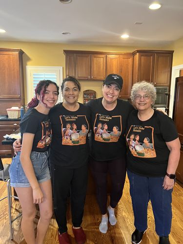 Customer photo review of Let's Make Tamales! Ladie's Cut T-Shirt