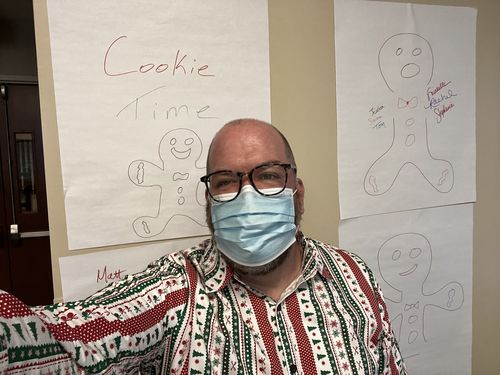 Customer photo review of Men's Cotton Long Sleeve Button Shirt