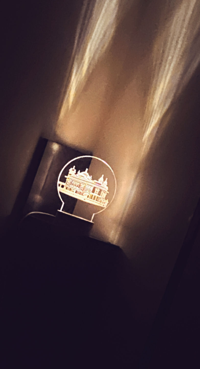 Customer photo review of Golden Temple Lamp
