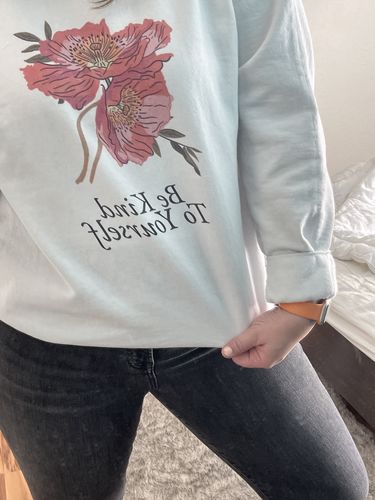 Customer photo review of Mystery Sweatshirt