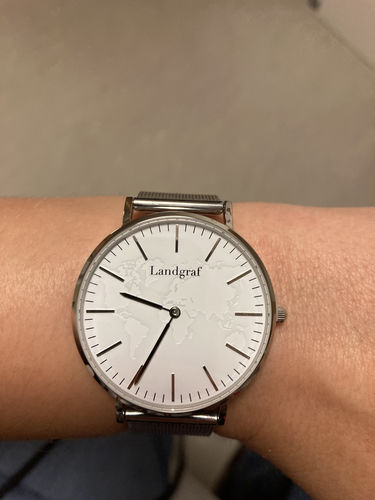 Customer photo review of World Edition Silver White Influencer