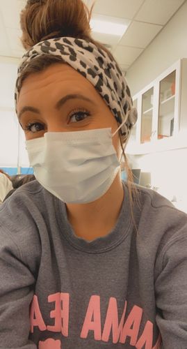 Customer photo review of Magnetic Buttons for Mask