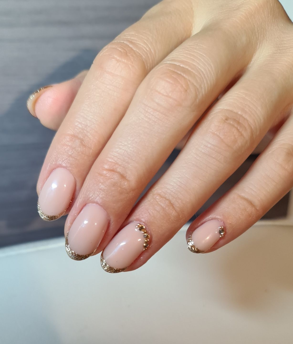 Customer photo review of Semilac Extend Care Base 5in1 816 Pale Nude 7ml