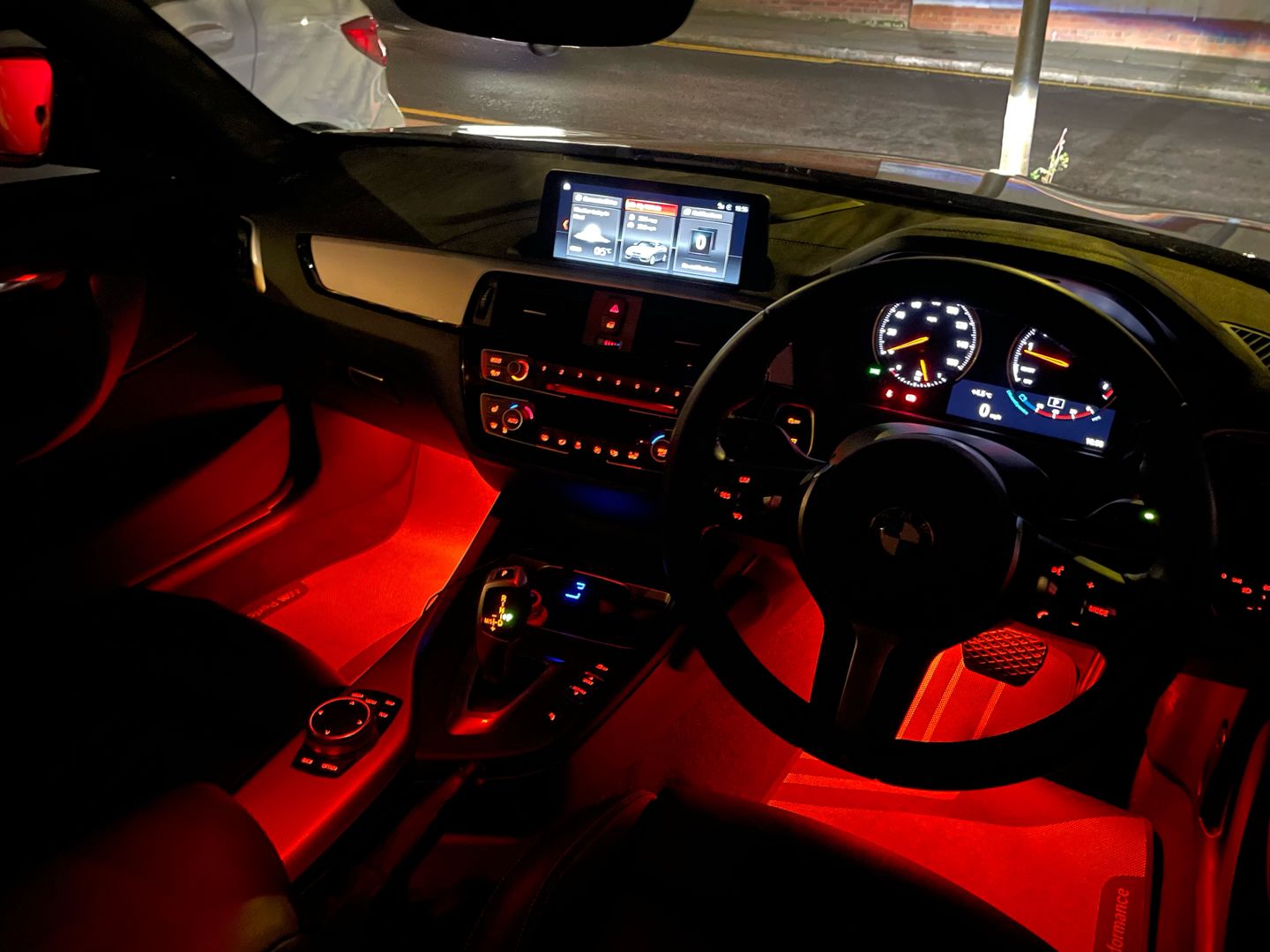 Customer photo review of MHC BMW Interior Footwell Lighting For F Series Models