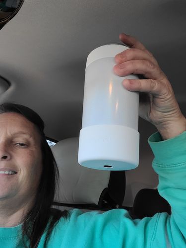 Customer photo review of Universal Buddy 2.0 | White Glitter (Limited Edition)