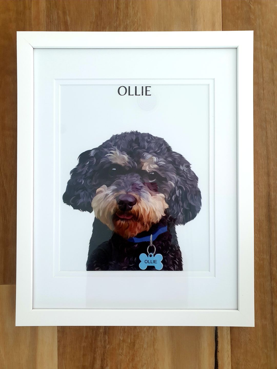 Customer photo review of Custom Pet Portrait (Digital Copy)