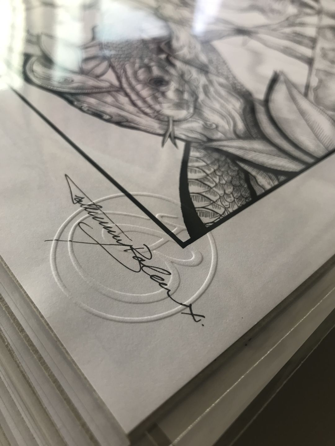 Customer photo review of Paper Embosser