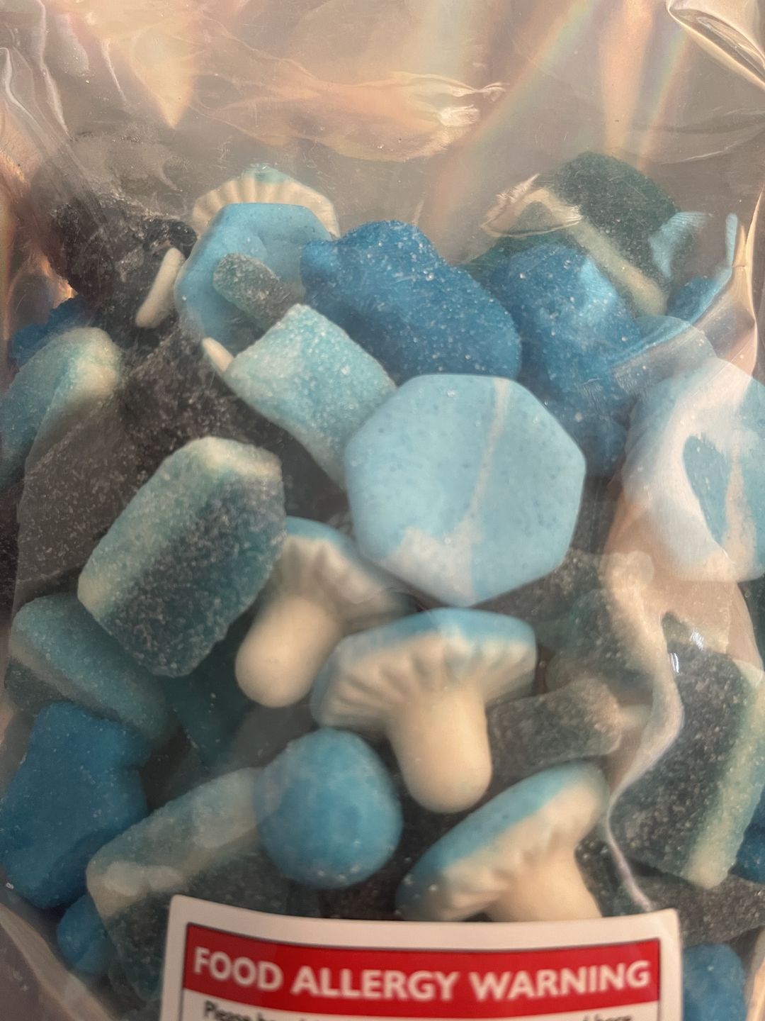 Customer photo review of Blue Raspberry Mix