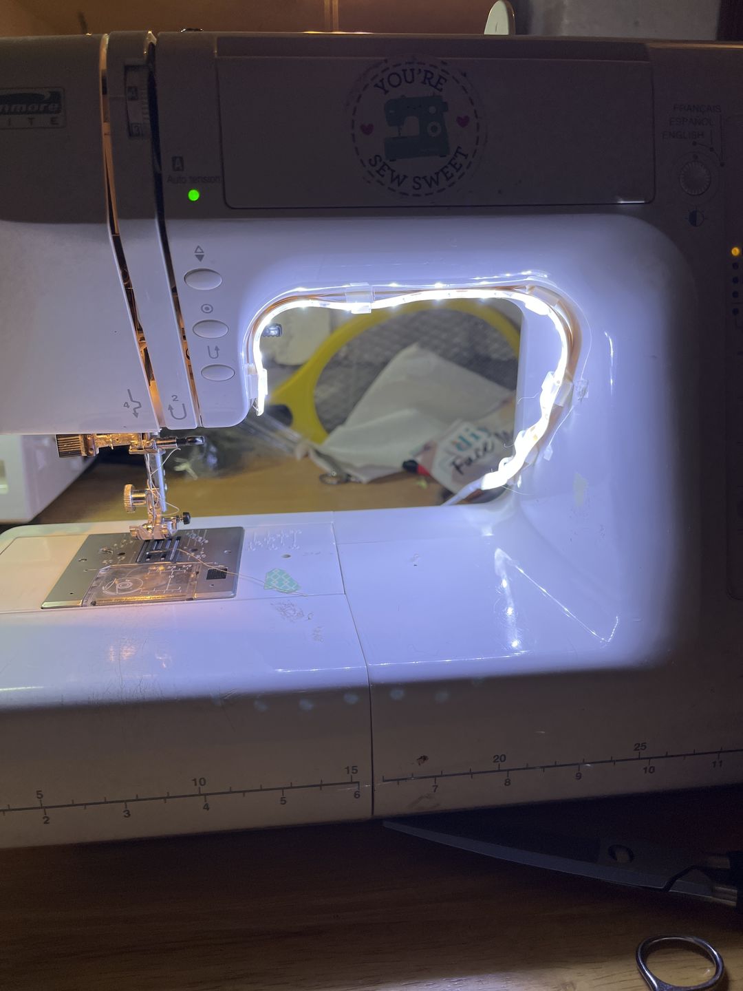 Customer photo review of Sewing Machine LED Light