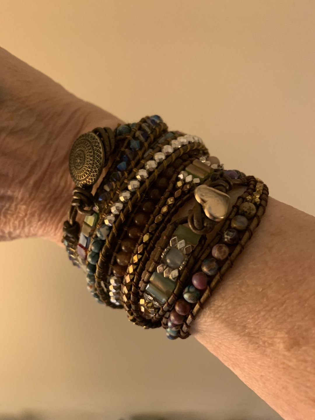 Customer photo review of Imperial Flower Protection Wrap Bracelet