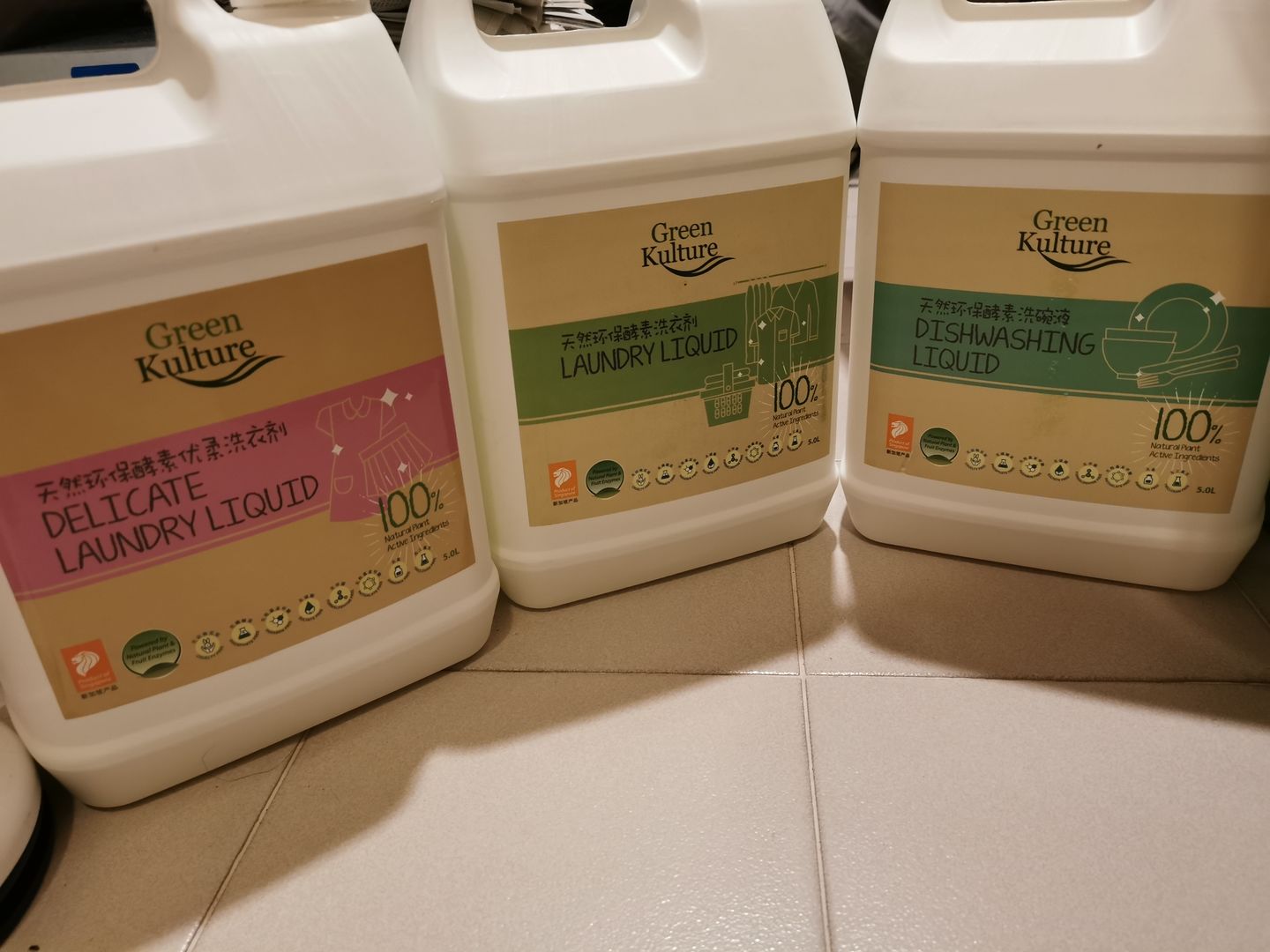 Customer photo review of Laundry Liquid - 5L