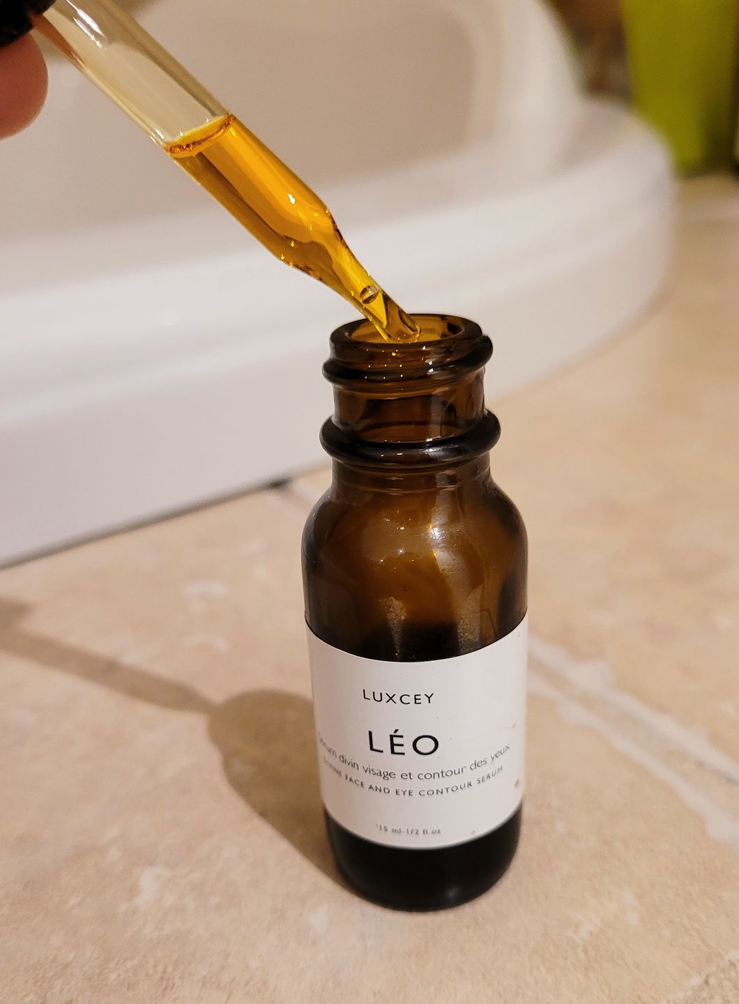 Customer photo review of Léo - Smoothing Divine Serum