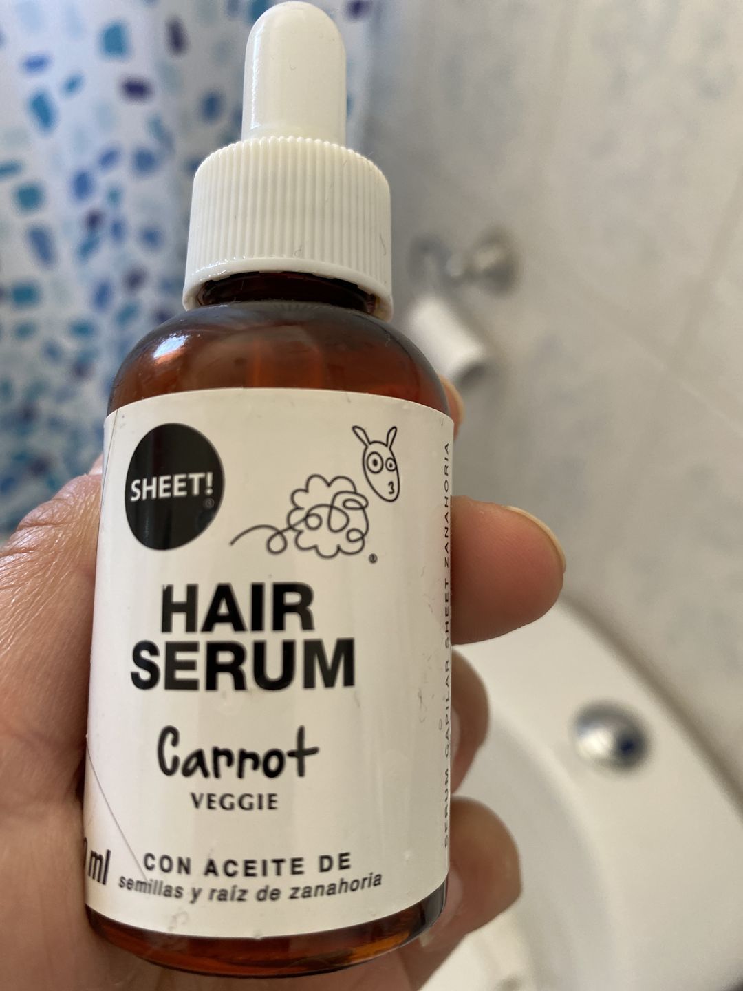 Customer photo review of SERUM ZANAHORIA PELO Y PESTAÑAS