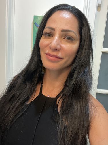 Customer photo review of [buy 2 get 2 free] Magic Hazel Contact Lenses