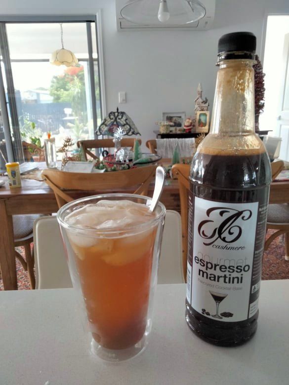 Customer photo review of Espresso Martini Cocktail Mix