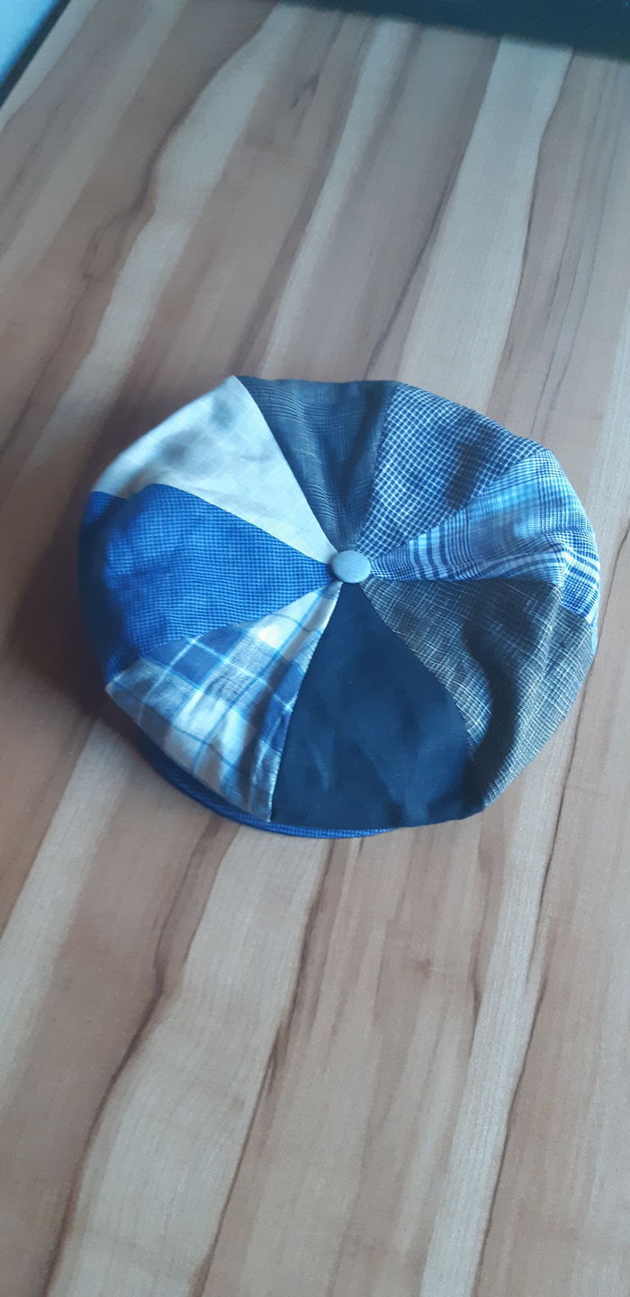 Customer photo review of Eight Piece Cap Patchwork Tweed
